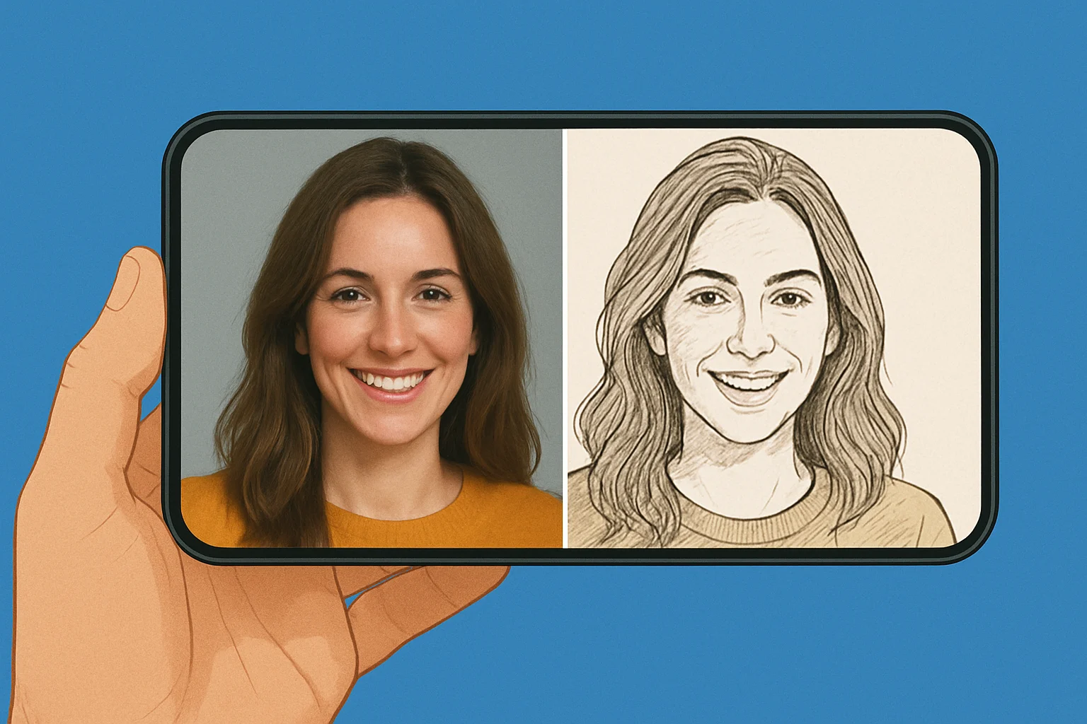 Wie verwandle ich Fotos in Zeichnungen? Apps dafür